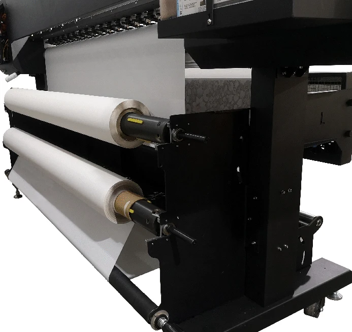 High Speed Industrial Textile Sublimation Printer I3200A1 Thermal Transfer Paper Printer Sublimation Printing Samples for Free