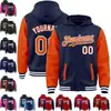 Navy Blue and Orangewhite Orange