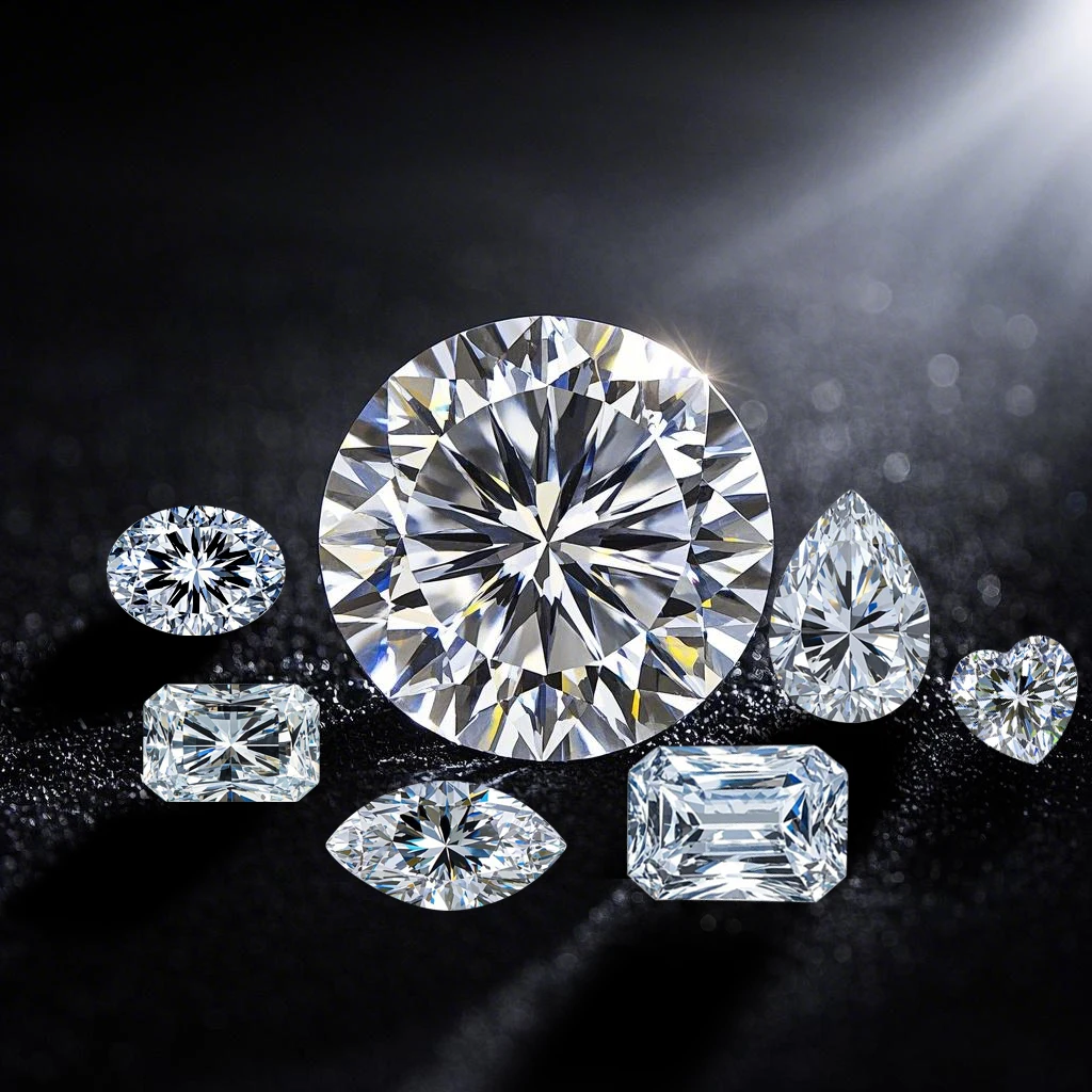Wholesale Round Cut Excellent Diamond Cut DEF VVS
