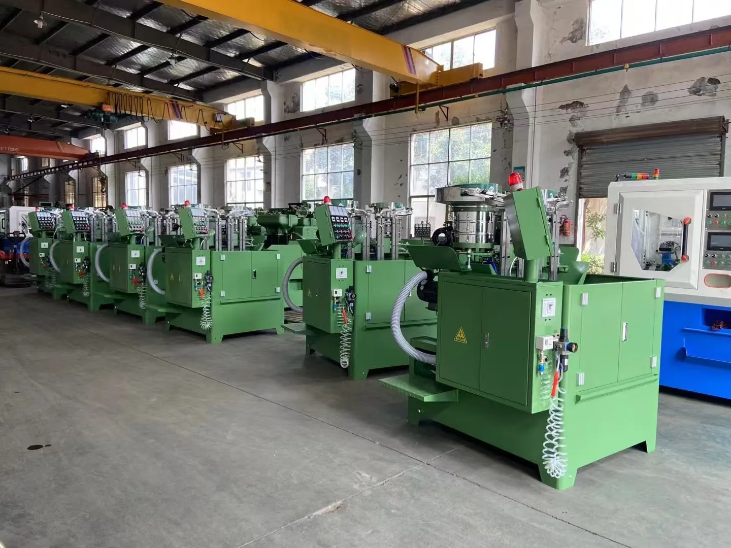 Thread Taping Machine Pneumatic 4 Spindle Nut Tapping Machine - High Speed & Efficiency