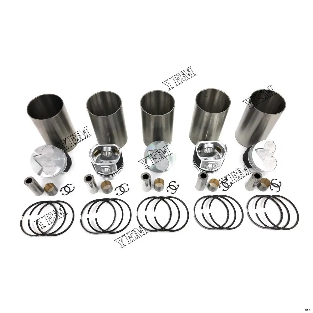 Taiwan Brand New Aftermarket F2503 Cylinder Engine Liner Kit With Pistons Ring Set Cylinder Liner for Kubota