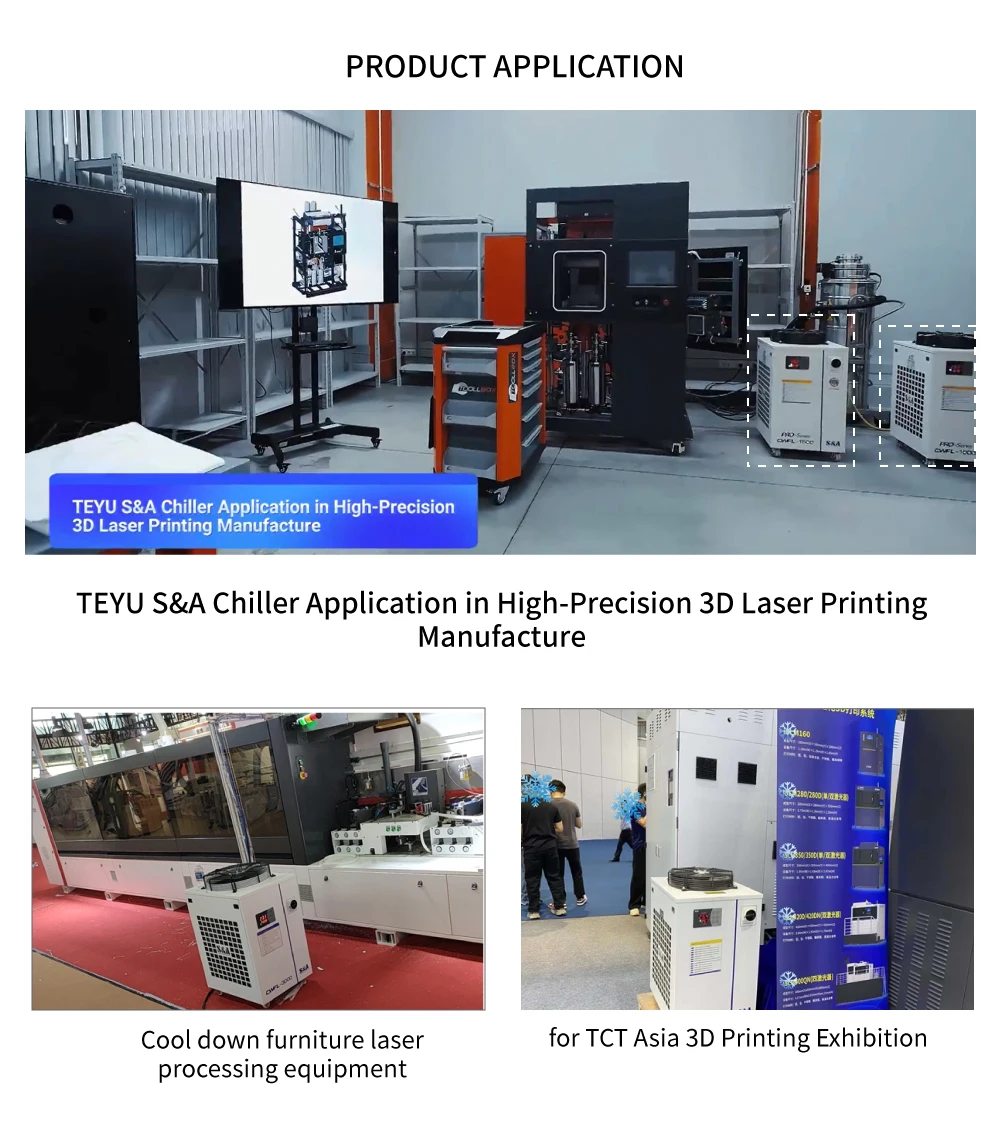 Industrial Water Cooled Chiller, Portable, CW-3000, CW-5000 - detail 36