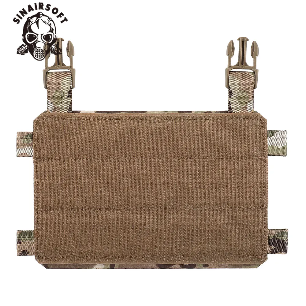 Tactical Molle Vest Front Panel Swift Clip Placard For Chest Rig Plate ...