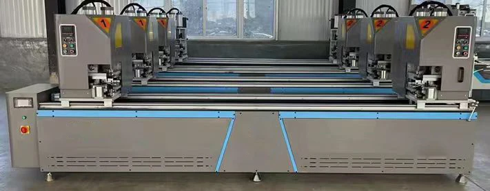 PVC Double Head Corner Welding and Cleaning Machine of Window Making Machine Manufacturer  WFH2HB