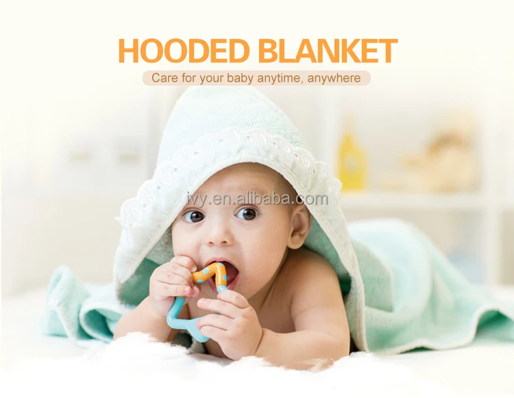 Microfiber Natural Fleece Soft Bath Towel Baby Hooded Blanket Animal Fleece Bathrobe for Unisex Baby details