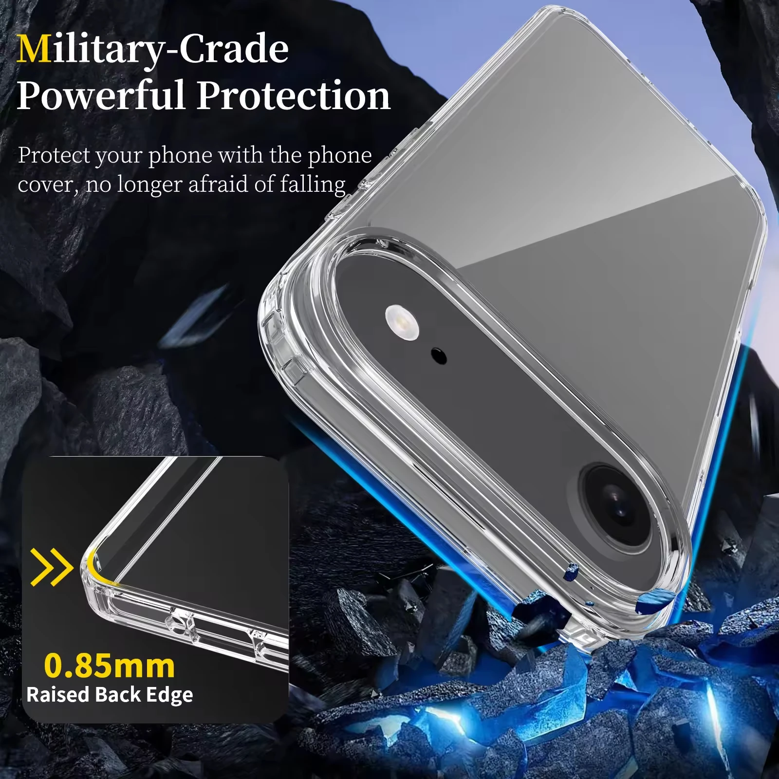product laudtec oem odm manufacturer mobile phone case tpupc phone cover 2in1 clear phone case for iphone 17 air  pro max-4