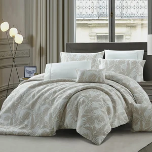 Luxury Designer 5pcs Jacquard Comforter Set Embroidered Vintage Bedding Home King Queen Super King Includes
