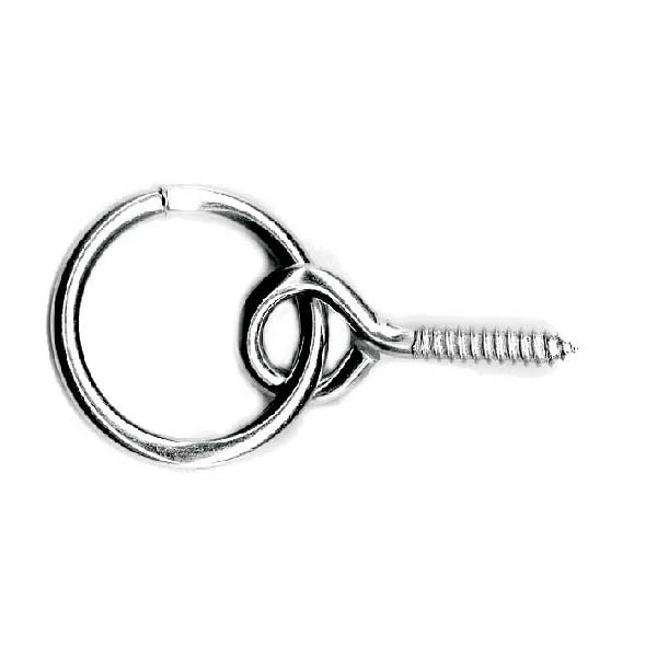 Safety gate zinc plated curtain screw hook and eye hinge decorative eye hook eye plate u hooks
