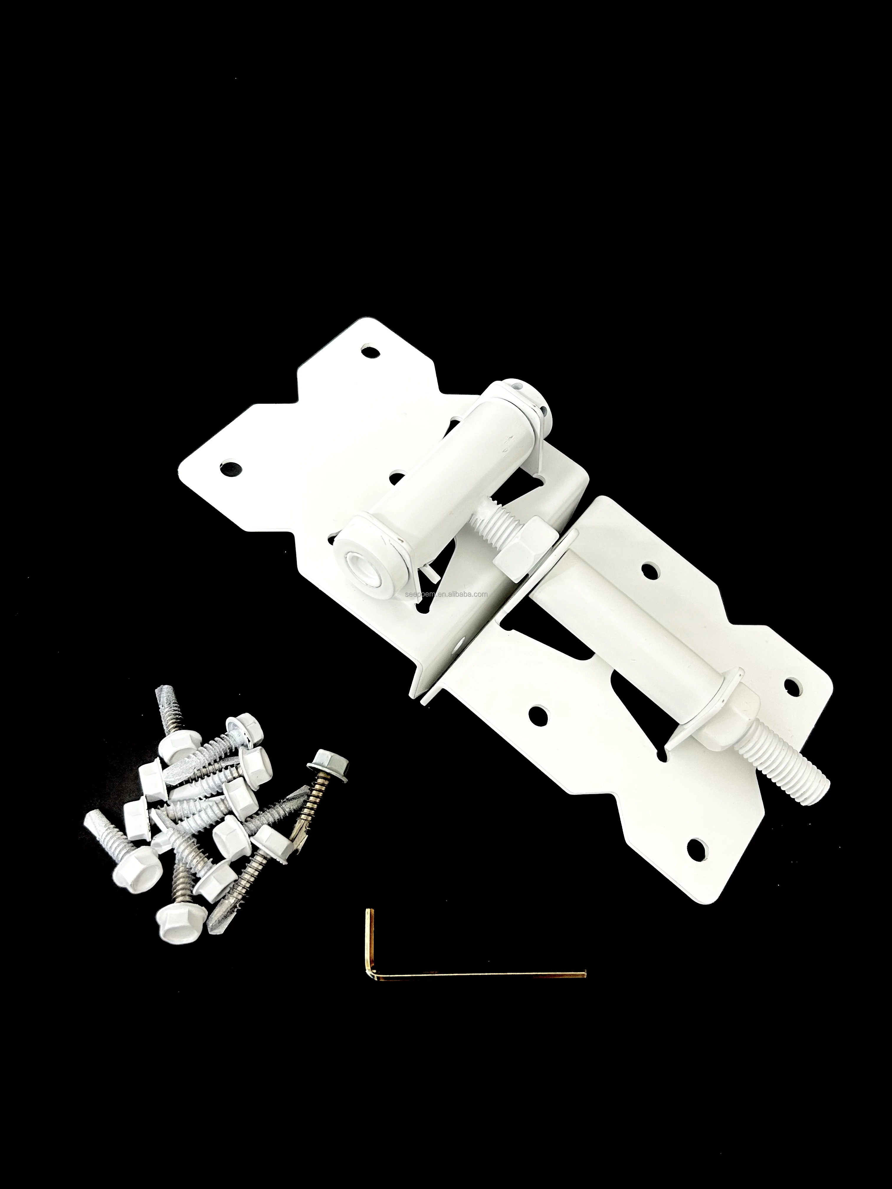 Self Closing Gate Hardware Hinges Heavy Duty For Wooden Vinyl Pvc