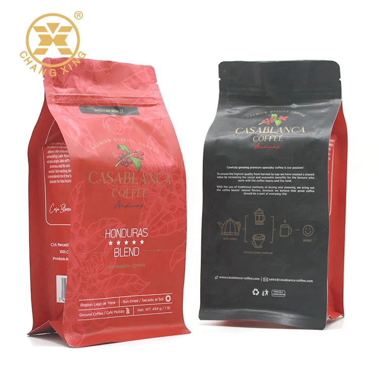 Air Tight Coffee Bag With Tintie Coffee Coffee Sachet Bags With Tinties Reusable Flat Bottom