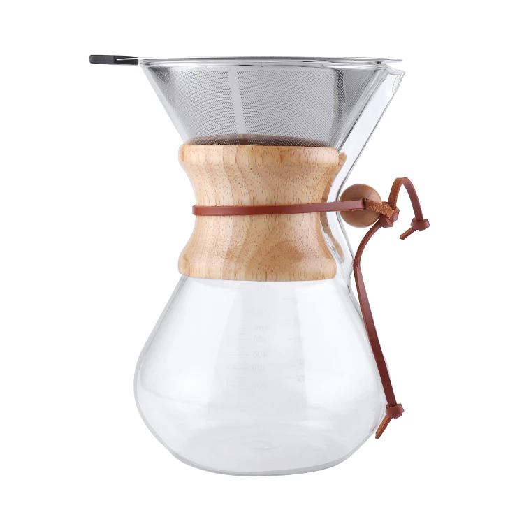 Best Coffee Roasters Manual Brewing Latte Vintage Coffee Shop Tools Accessories Glass Coffee Dripper