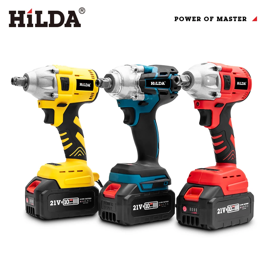Portable cordless power tool brushless impact wrench battery cordless impact wrench
