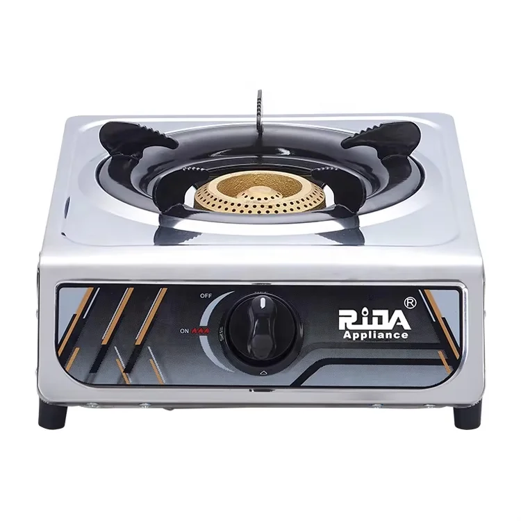 1 Single-burner Cooktop Cooker Portable Energy Saving Cast Iron Gas Stove Household Kitchen Cooking