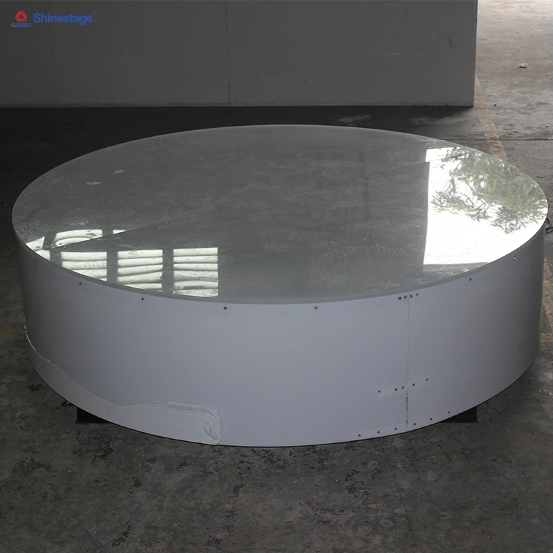 Rotating Stage Display Stand Revolving Motorized Rotary Acrylic Landing Stage Entertainment Event Rotation
