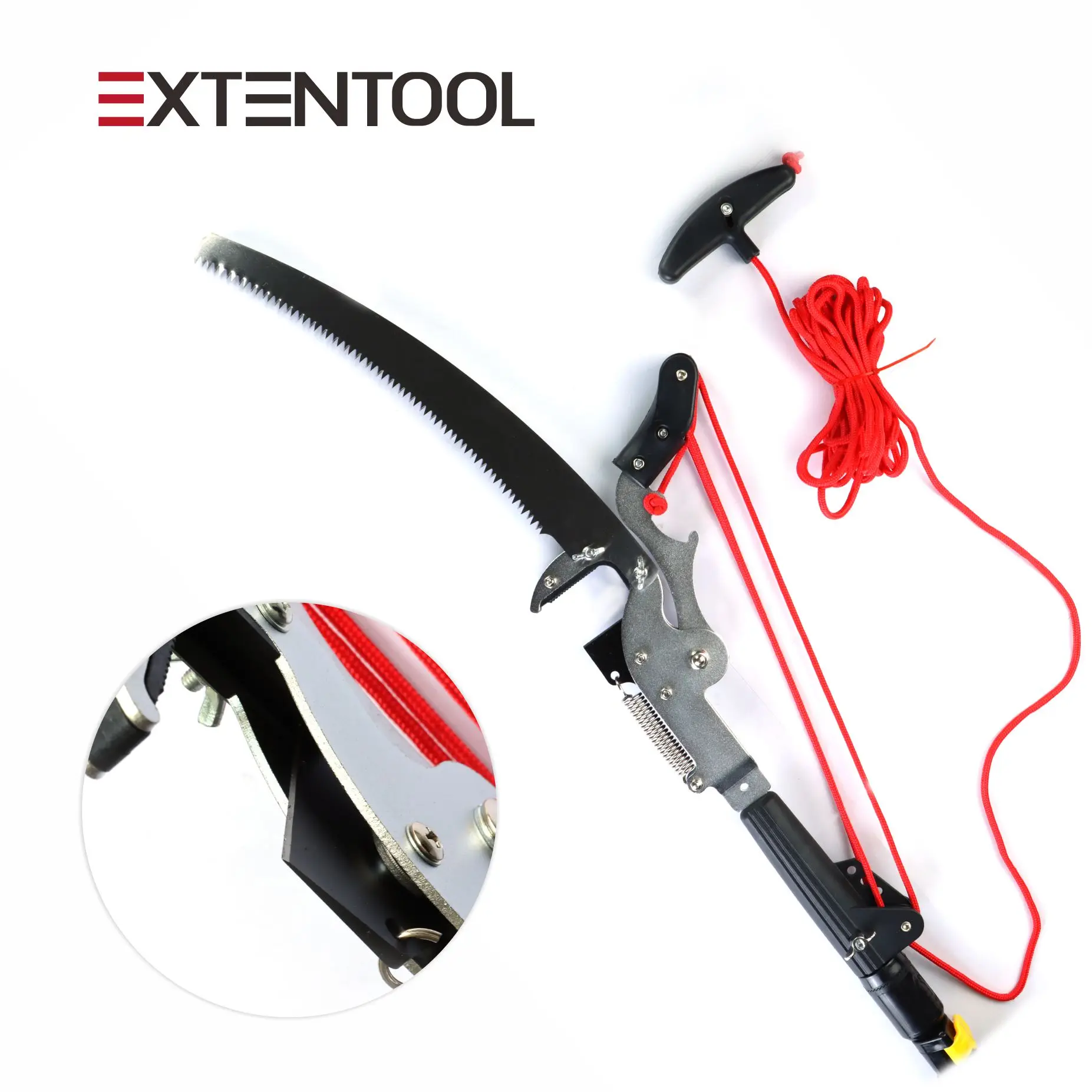 Industrial Grade for Extentool 5.4M High Branch Saw Scissors Telescopic Folding Shears Equipment for Trees Trimming