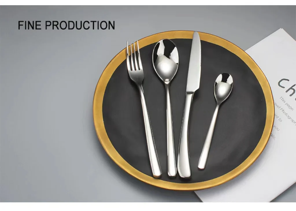 Bulk Full Table Cutlery Stainless Steel Kitchen Cutlery Serving Spoons