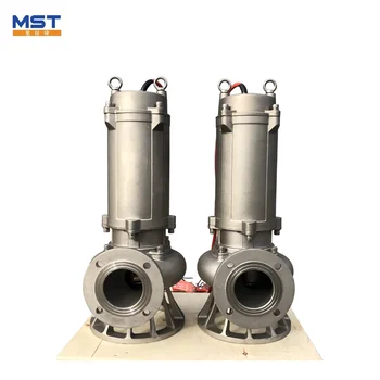 250m3/h stainless steel corrosion resistance submersible sewage pump for waste water treatment