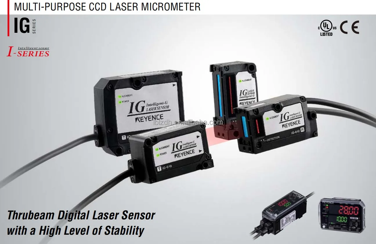 Agency price Keyence IG-1000 CCD DIN ccd laser micrometer| Alibaba.com