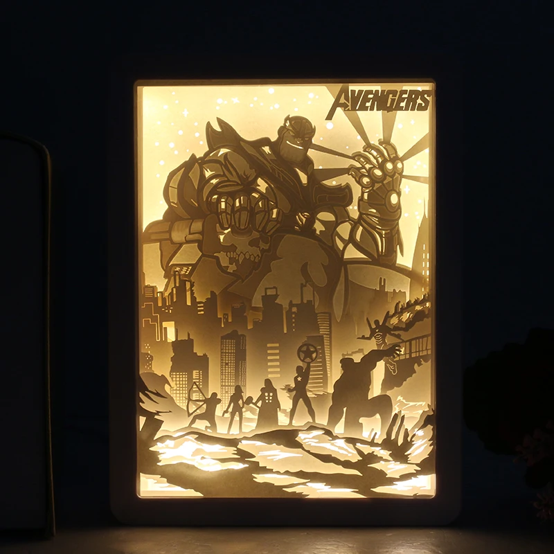 シャドーボックス　絵　インテリア アート 2922 シャドーボックス 中世の風景 細密画 装飾フレーム付き
