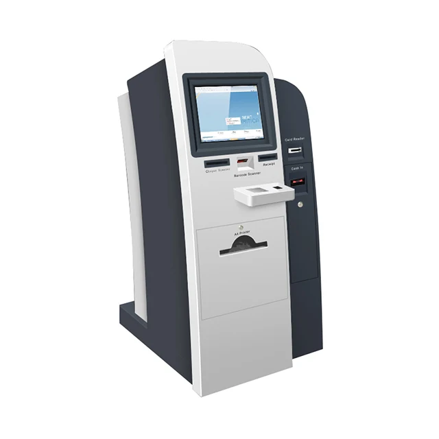 Ticket Vending Machine Kiosk - Electronic Ticket Machine for Metro