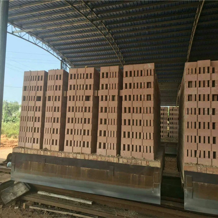 Mini Automatic Firing Coal Fired Red Soil Clay Mud Soil Brick Factory Hoffman Burning Wheel Tunnel Kiln Price