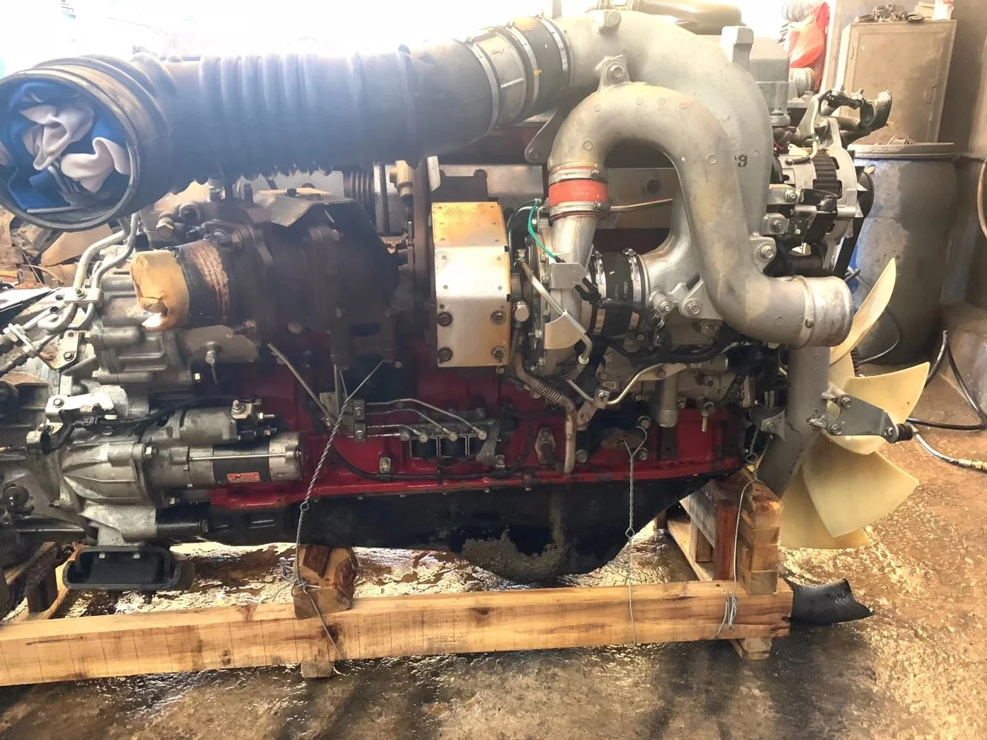 K13C 12V 24V Used Original Engine for Hino Truck