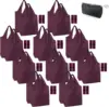 Solid burgundy - 10