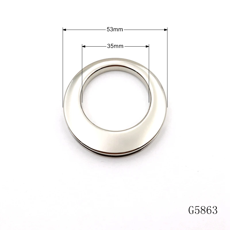 Different Size Toggle Clasp Zinc Alloy Metal T bar  with Eyelet for Purse and Bag