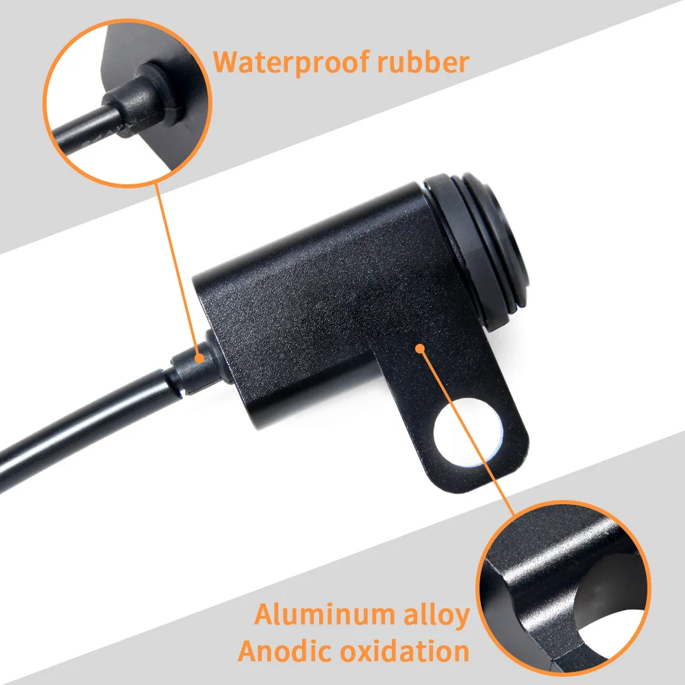 Motorcycle Handlebar Switch 7/8" 22mm Headlight Fog Spot Light Motorcycle Parts Accessories Hazard Light Switch Button