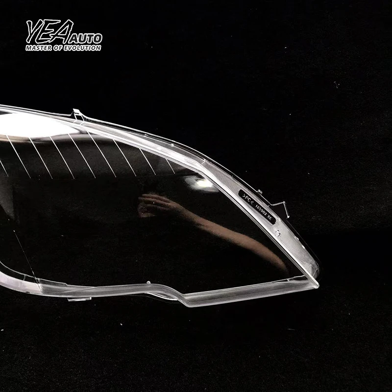 product car headlight glass pc lampshade cover lens for mercedes benz viano vito v class headlamp glass shade lens cover 2012 2015-34