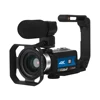 Blue standard+hood+microphone+stable handle+Wide Lens+SD Card