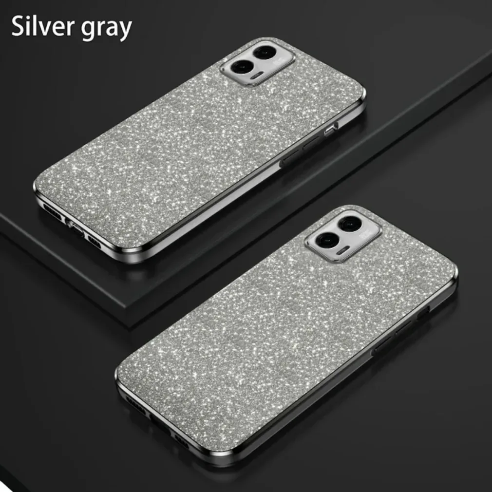 Glitter Transparent Phone Case for Motorola Moto G Series