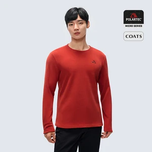 New Collection Pelliot Men Pullover Long Sleeve Shirts High Quality Wholesale Round Collar Polartec Micro Fleece Jacket Warm