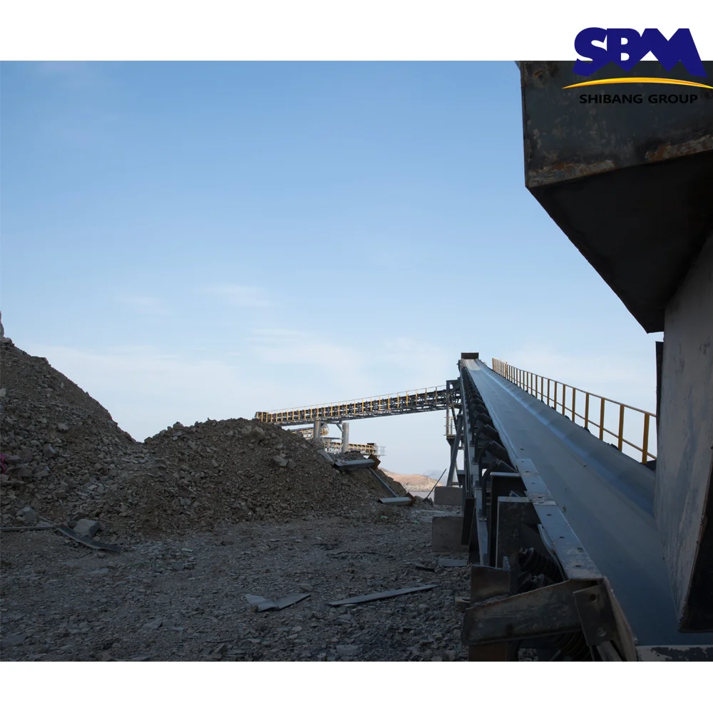 2024 the Sand Aggregate Moving Line, Which Is Popular in South African Quarries, Is Equipped with diesel Power