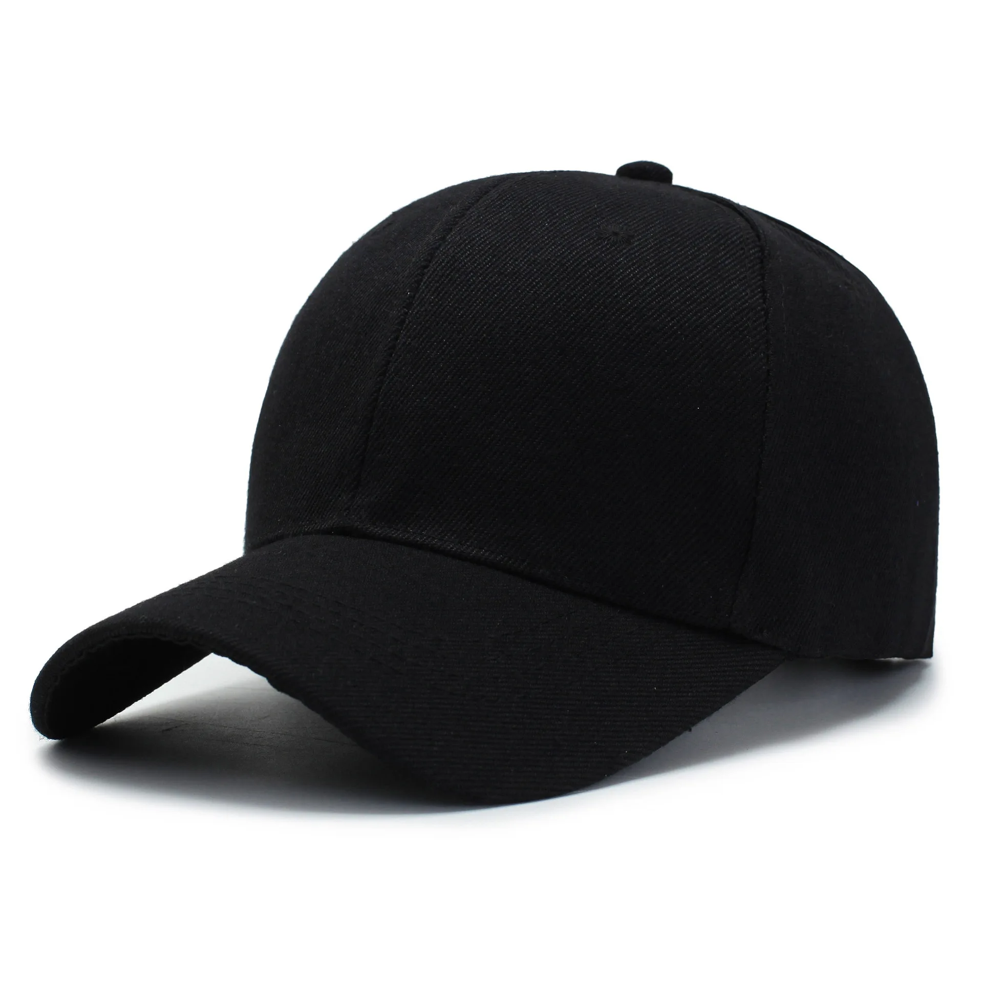 Korean Casual Solid Color Baseball Cap Unisex Sport Casual Cap Custom