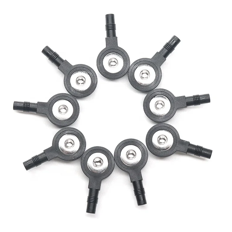 Pin To Snap Connect Adapters Tens Lead Wire Adapters 2mm Pin To 3.5mm & 3.9mm Snap Connector