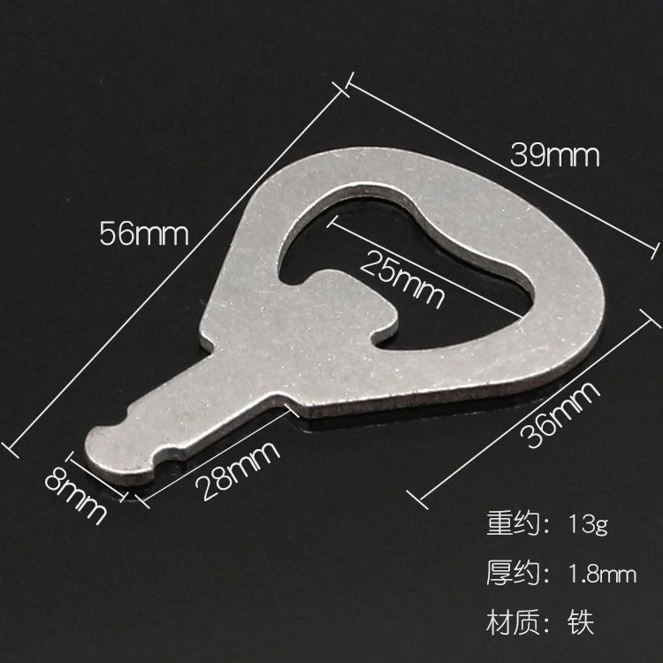 Oem Round Inset Bottle Opener Handmade Job Parts Tool Resin Plastic Pvc