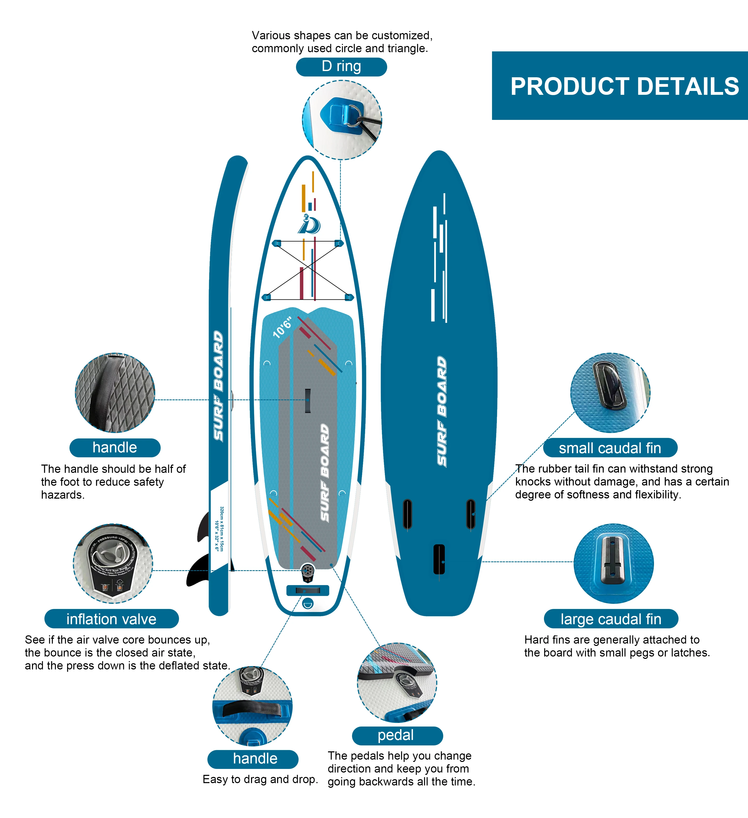 Sup Stand Up Paddle Board Cheap Factory Wholesale Inflatable Stand Up ...