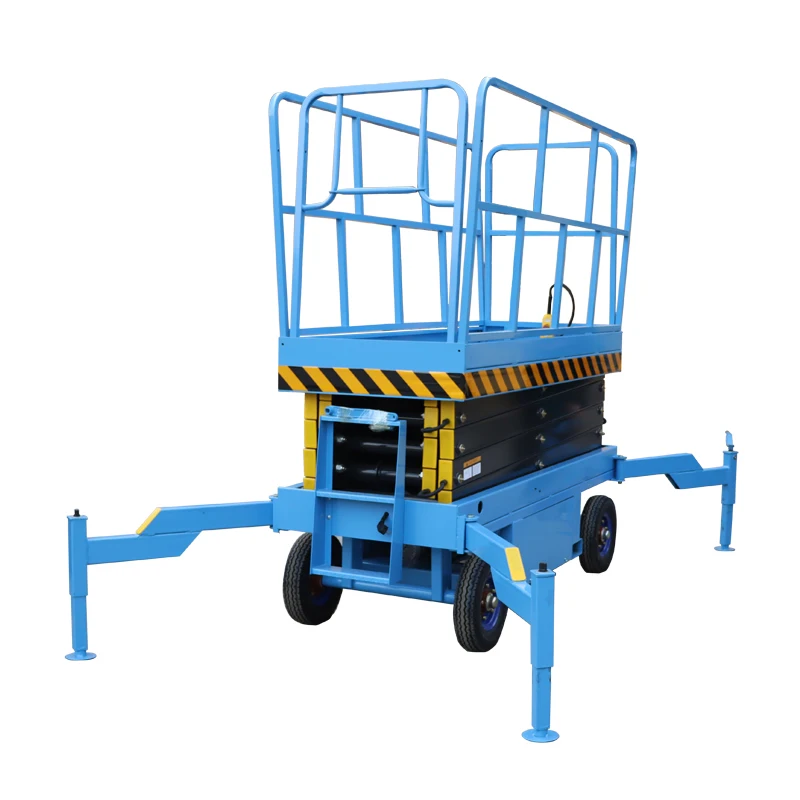 Factory Directly Sale High Strength  Scissor Type Lift Tables 6m Mini Small