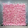 Pink flower wall
