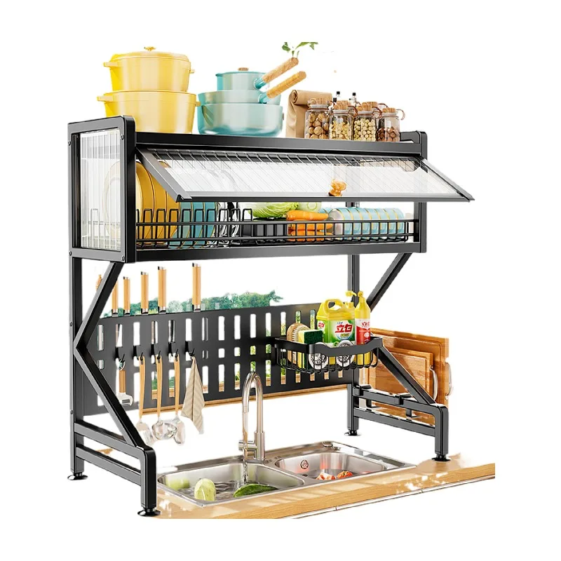Sewer Rack Push-pull Storage Rack For Drainage Channel Drainer Debris Storage ...