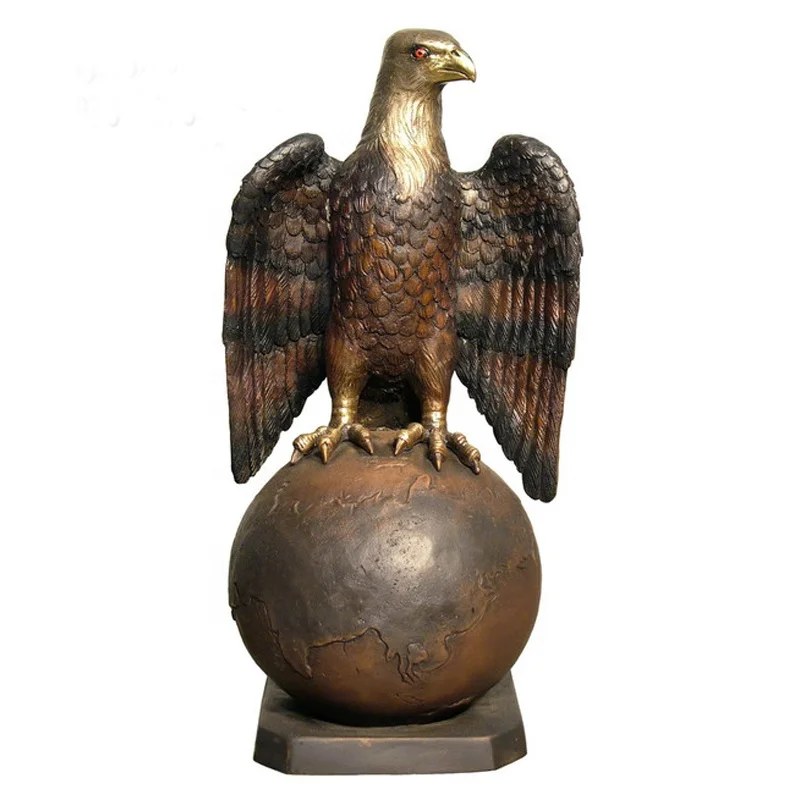 Customized Large Cast Bronze Bird Statue Outdoor Garden Decoration With Copper Standing Pigeons & Dove Metal Crafts