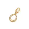 Horseshoe crystal pendant