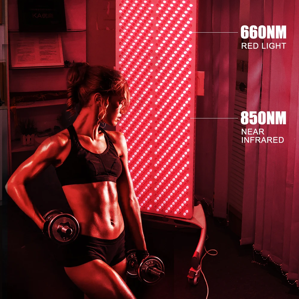 New Arrival Full Body Red Infrared Light Therapy Tanning Bed Led Red