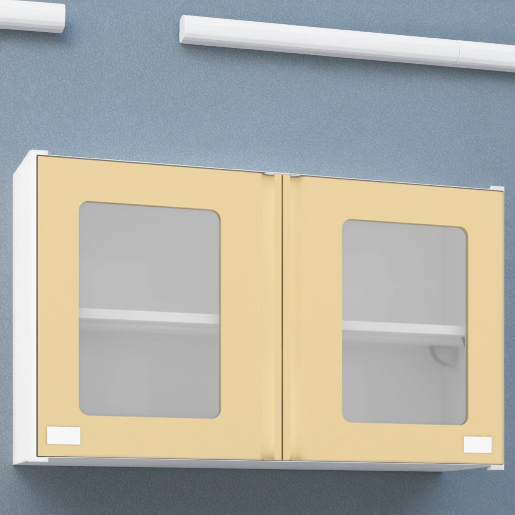 Modern Dental Hospital Cabinet Stainless Steel Construction Metal Door Eco-Friendly Durable Multi-Function Easy to Clean 4