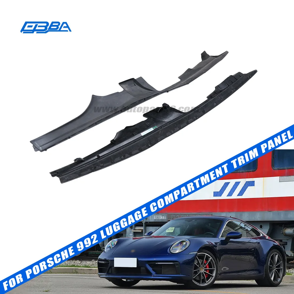 Bilkarosserikomponenter, bagageluckans dekorpanel för Porsche 992, originalnummer 992518752