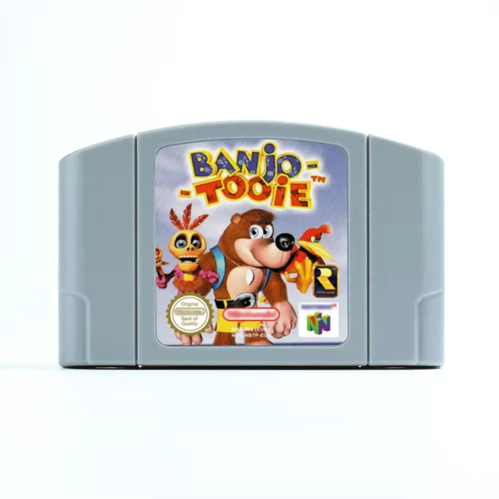 Banjo Tooie Banjo Kazooie N64 Box Cartridge Banjo Kazooie Super