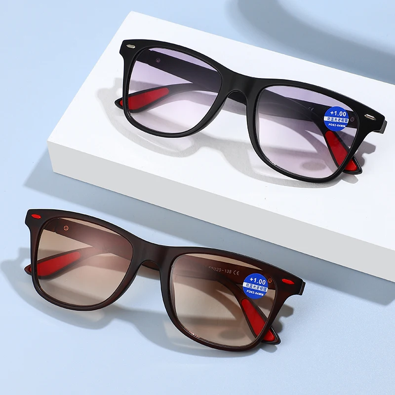 伦尼斯防蓝光老花镜渐进式双焦老花镜男女 - buy reading glasses