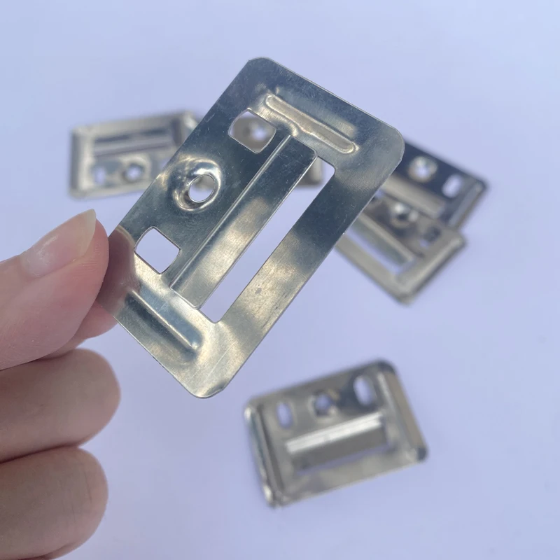 Простая в установке Пряжка U-зажим, аксессуары, потолочные гибкие металлические зажимы для установки облицовки стен из ПВХ-панелей