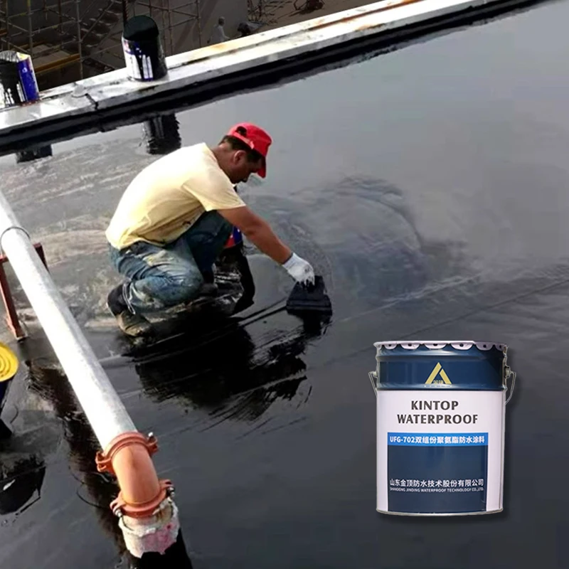 Wholesale Price Two-Component Polyurea Coating Waterproofing Paint Roof Construction Two-Component Liquid Waterproof Membrane